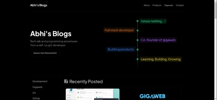 Personal Blogs